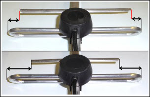 How to identify a grouped or wideband aerial